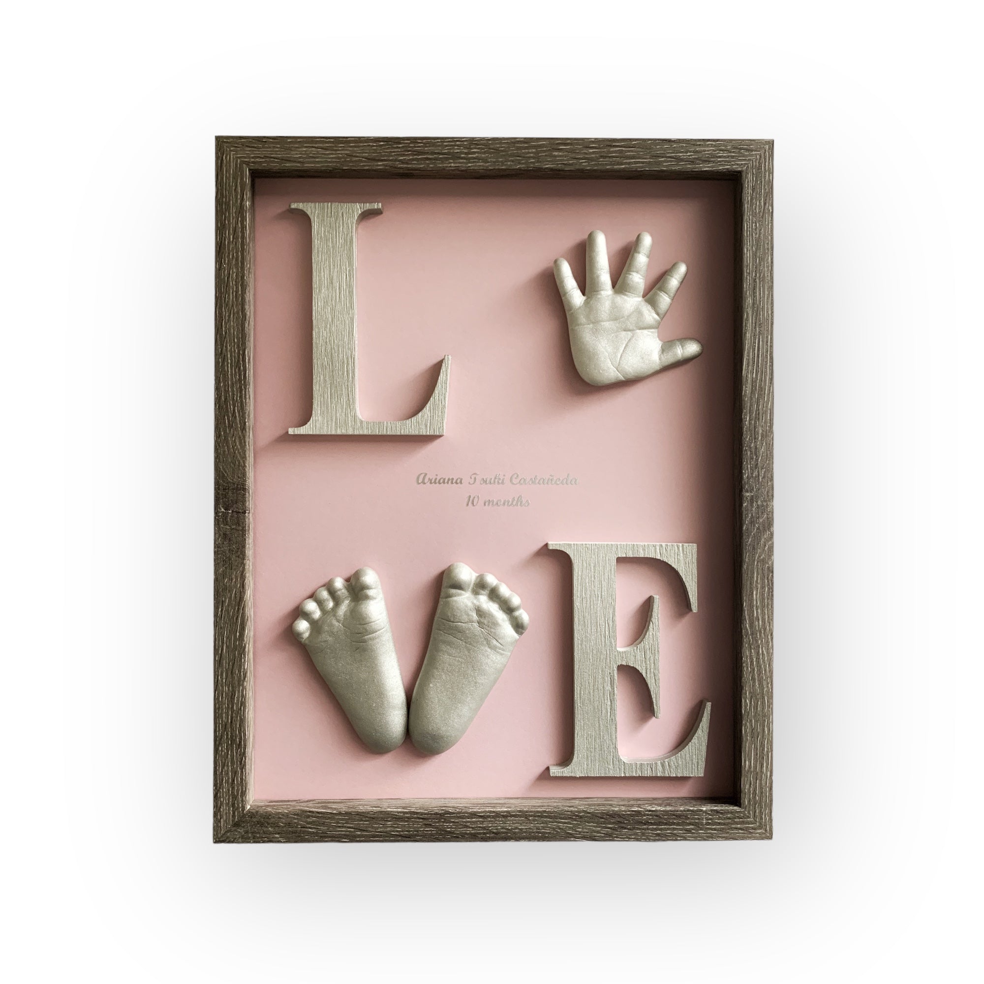 Mold Your Memories Baby Casting Frames for Baby's Hand and feet Casting  (Casting kit NOT Included ) - Mold Your Memories